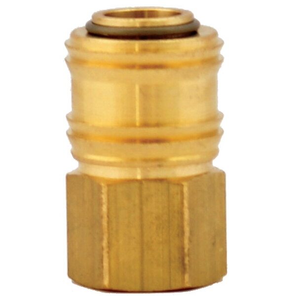 Gav Quick Coupler Brass 1/4″F