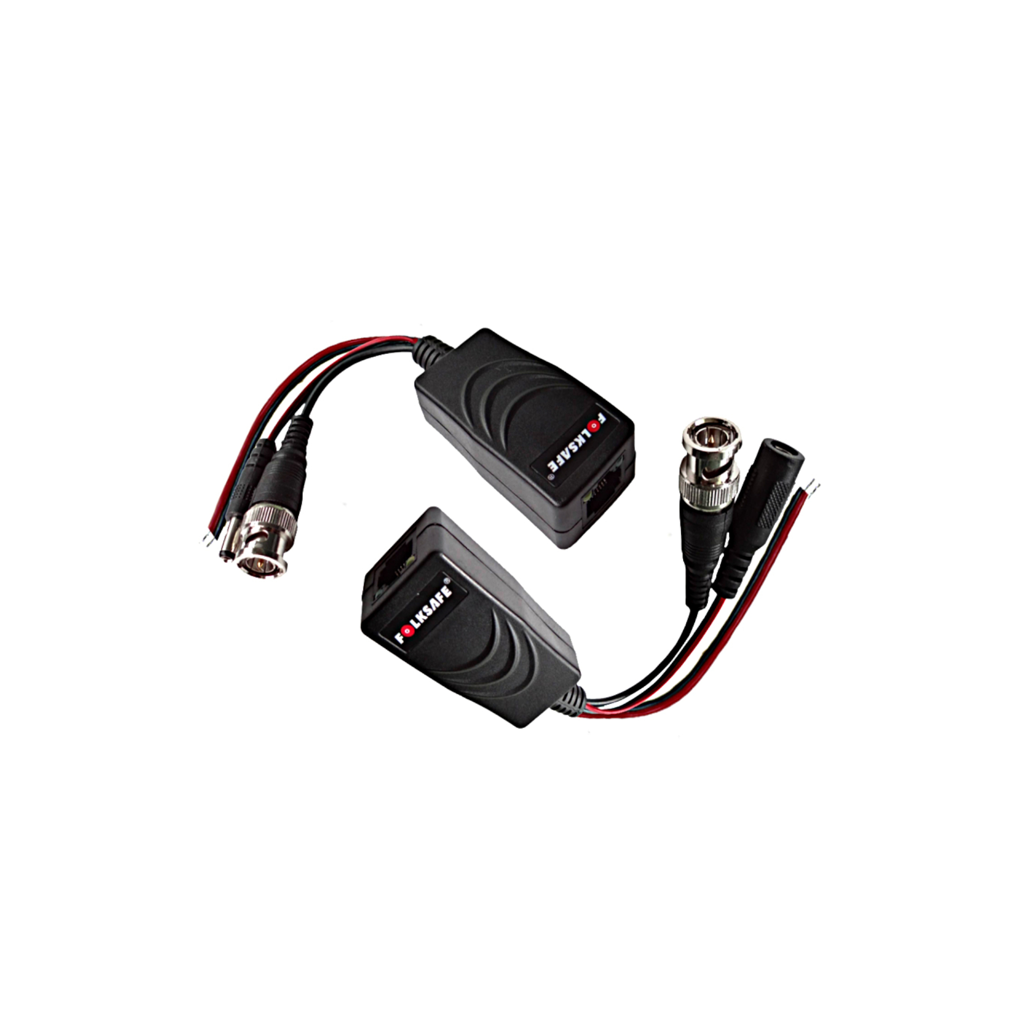 Folksafe 1CH Passive Video | Power | Audio Ptz Balun