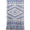 Turkish Bath / Beach Towel (100% Cotton) – Cross- Blue (100x180cm) Turkish Bath / Beach Towel (100% Cotton) – Cross- Blue (100x180cm)