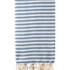 Turkish Bath / Beach Towel (100% Cotton) – SUD – Blue & Cream (100x180cm) Turkish Bath / Beach Towel (100% Cotton) – SUD – Blue & Cream (100x180cm)