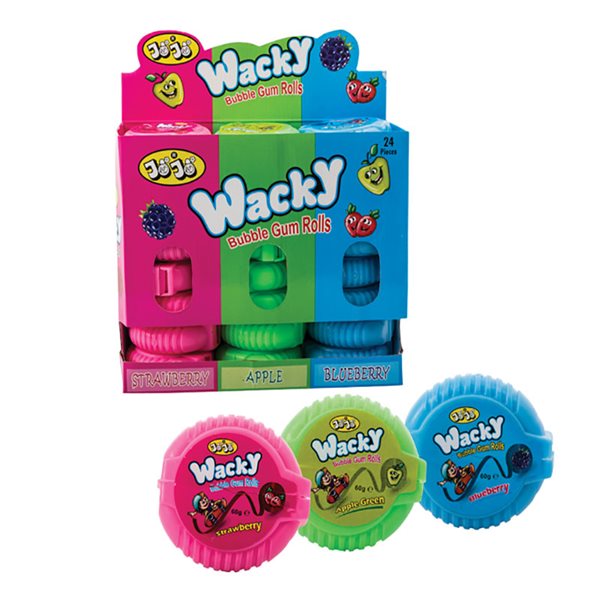 Bulk Pack 24x Bubblegum Tape Apple, Strawberry, Blueberry