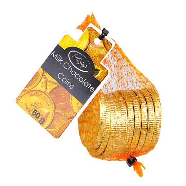 Sweet – Chocolate Coins – Party Sweet Supplies – Tub – 60g – 24 Pack