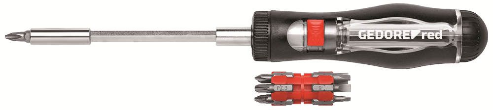 Gedore Red Extendable Shank Screwdriver – 13 bit