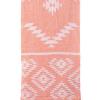 Turkish Bath / Beach Towel (100% Cotton) – Kelim Pink (95x175cm) – Coral Turkish Bath / Beach Towel (100% Cotton) – Kelim Pink (95x175cm) – Coral