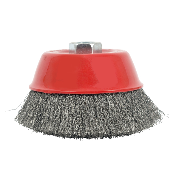 Tork Craft Wire Cup Brush Crimped Plain 125mmxm14 Bulk