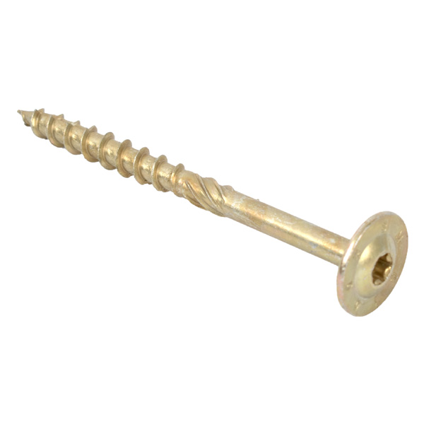 Rawlplug Timber Construction Screw 8.0 x 100mm x50-Box Torx T40