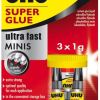 UHU SUPER GLUE GEL 3 x 1G UHU SUPER GLUE GEL 3 x 1G
