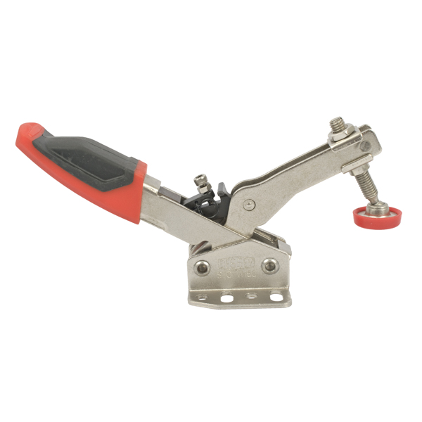 Bessey Vertical Toggle Clamp With Open Arm And Horizontal Base Plate
