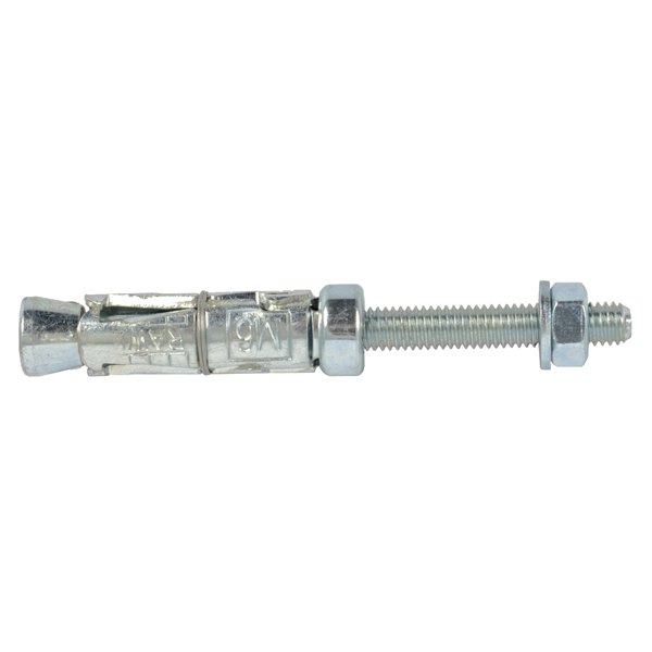 Rawlplug Projecting Bolt M6X80X25mm X2 -Bag
