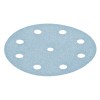 FESTOOL SANDING DISCS STF D125/8 P320 GR/100 GRANAT 497175 FESTOOL SANDING DISCS STF D125/8 P320 GR/100 GRANAT 497175