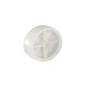 Tradequip – White Polypropylene Loose Wheel 100mm Tradequip – White Polypropylene Loose Wheel 100mm