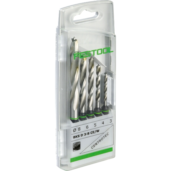 FESTOOL DRILL BIT CASE BKS D 3-8 CE/W 493648