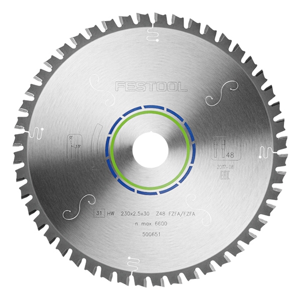 FESTOOL FLAT TOOTH SAW BLADE 230X2,5X30 F48 500651