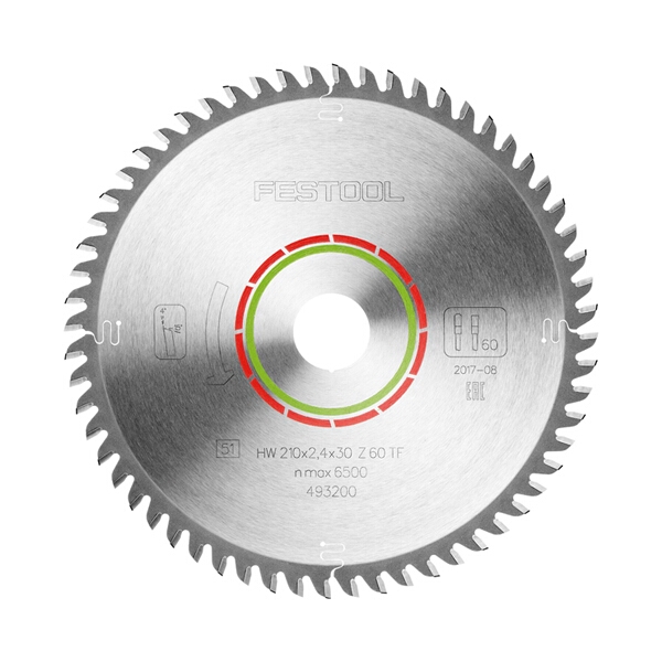 FESTOOL SPECIAL SAW BLADE 210X2,4X30 TF60 493200
