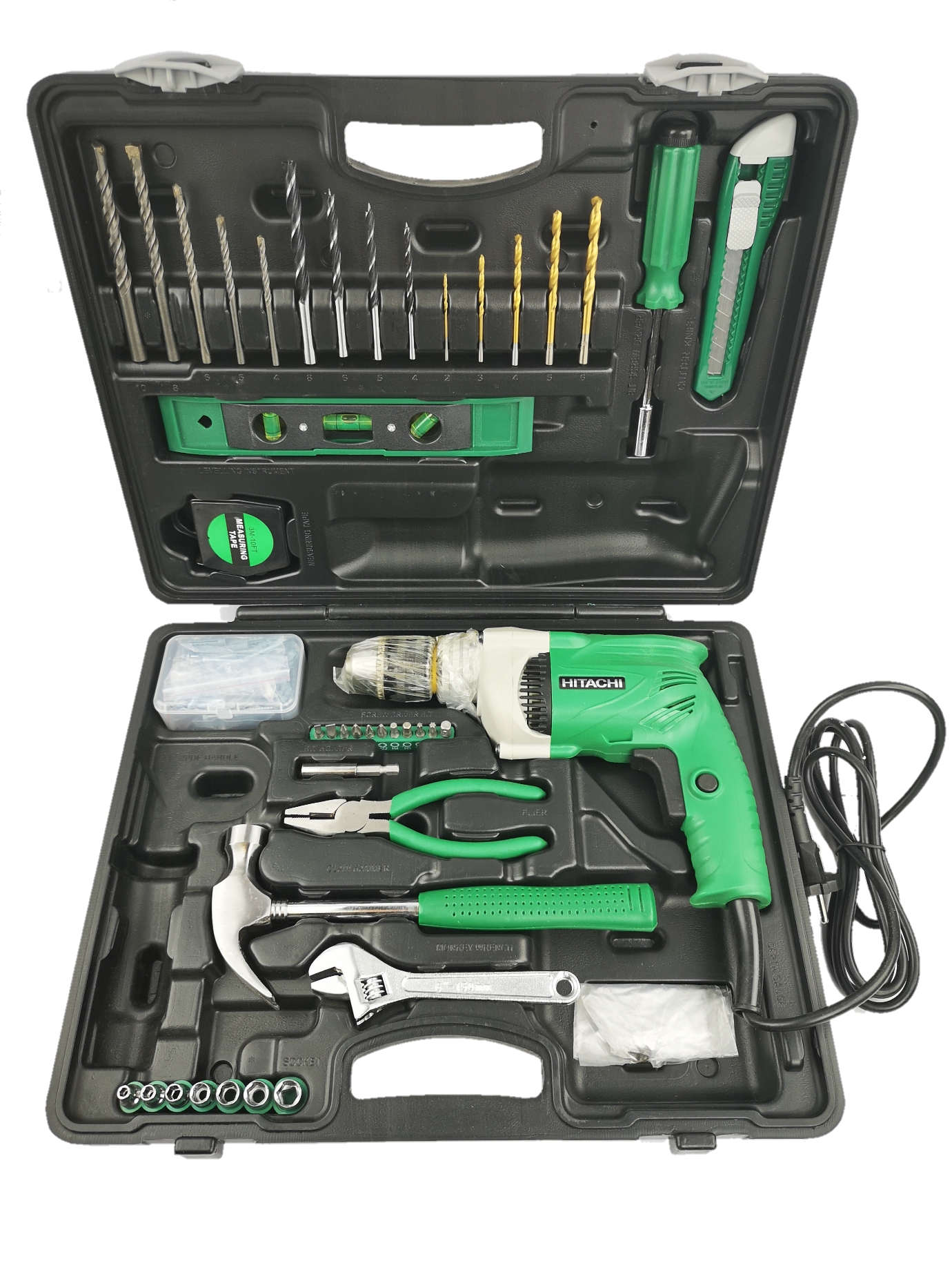 Hitachi – Hikoki Impact Drill including 100 Piece Accessory Set