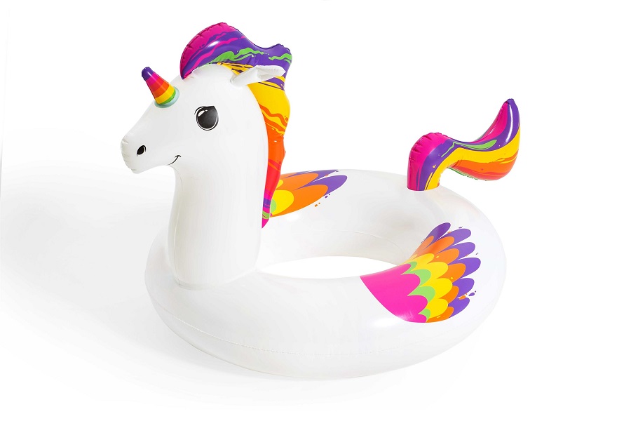 Bestway 119cm x 91cm Fantasy Unicorn Swim Ring