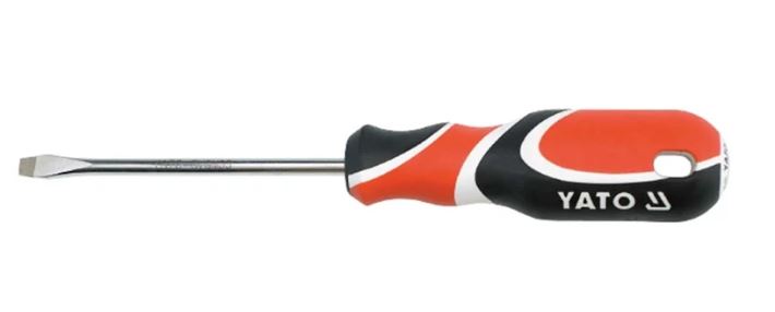 Yato Screwdrivers Slotted – 6.5X100MM