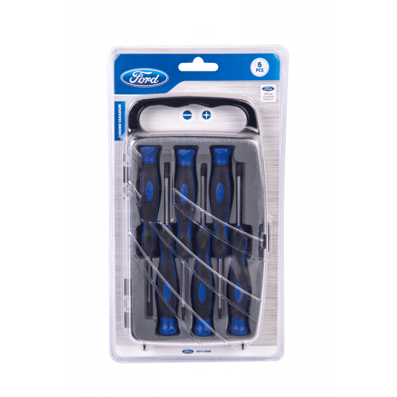 FORD TOOLS PRECISION SCREWDRIVER SET 6PC