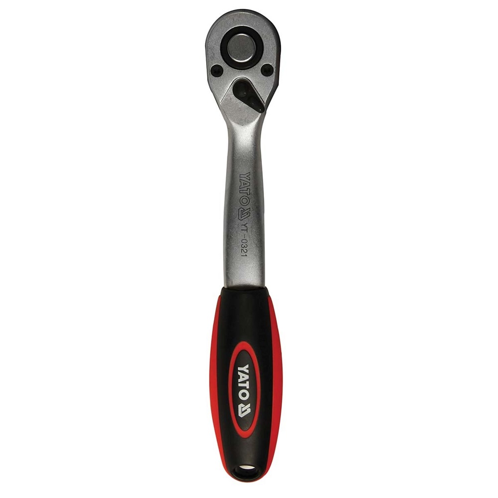 Yato Quick Release Ratchet Handle – 3/8″ Drive – – 205mm