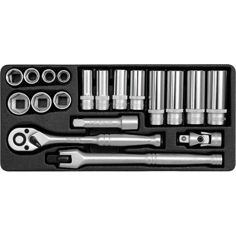 Yato Socket  Set 19pc