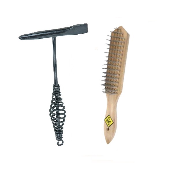 Matweld – Welding Chipping Hammer with Wire Brush Set