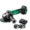 HIKOKI – 125mm Angle Grinder – 36V (Incl 2 x Batteries 1 x Charger) HIKOKI – 125mm Angle Grinder – 36V (Incl 2 x Batteries 1 x Charger)