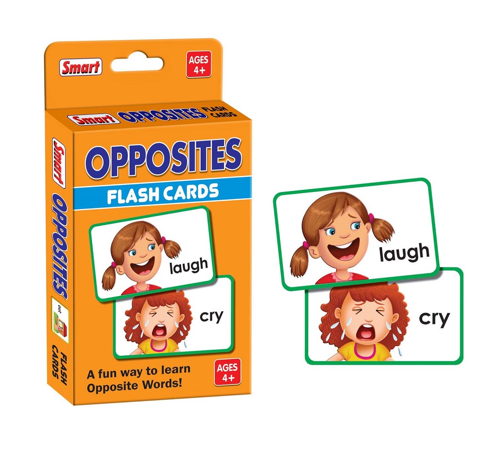 Creatives Flash Cards – Opposites Smart Brand