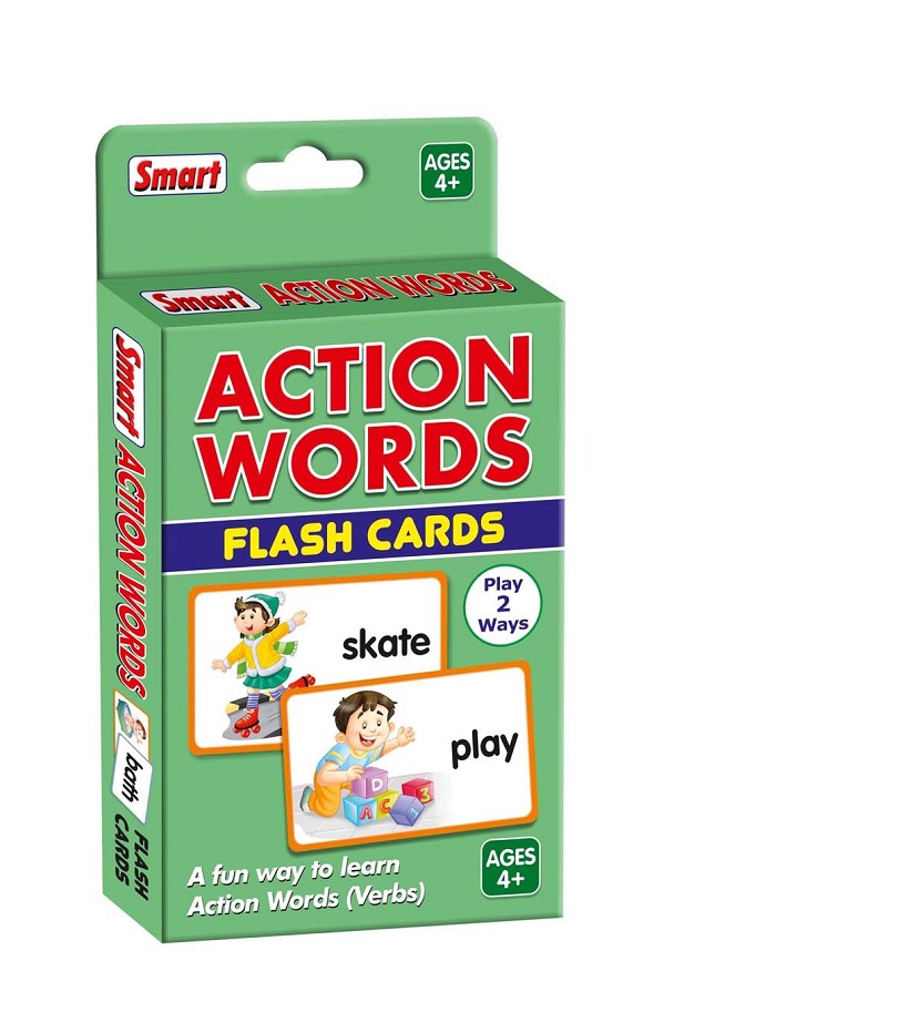 Creatives Flash Cards – Action Words Smart Brand