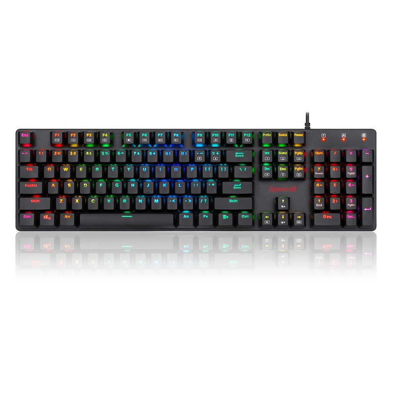 Redragon SHRAPNEL 104 Key RGB Mechanical Gaming Keyboard