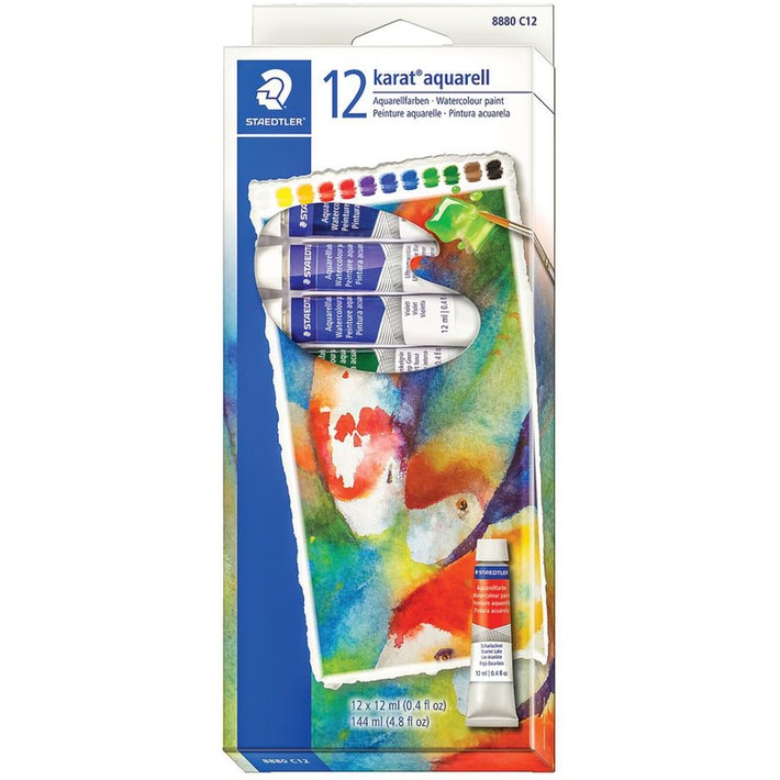 Staedtler Water colour paint 12pcs 12mm tube