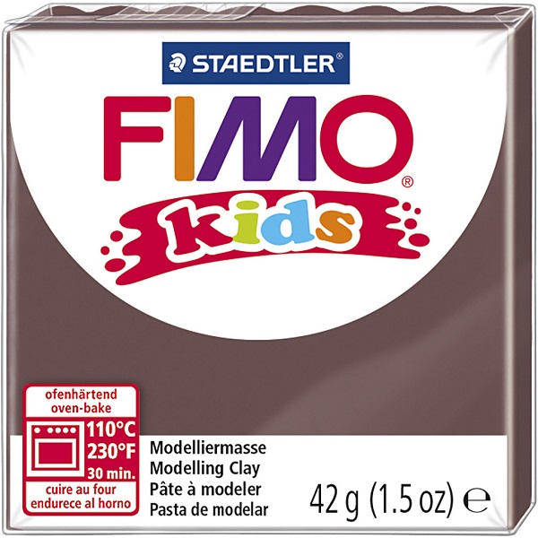Staedtler Mod. clay Fimo kids brown 42g