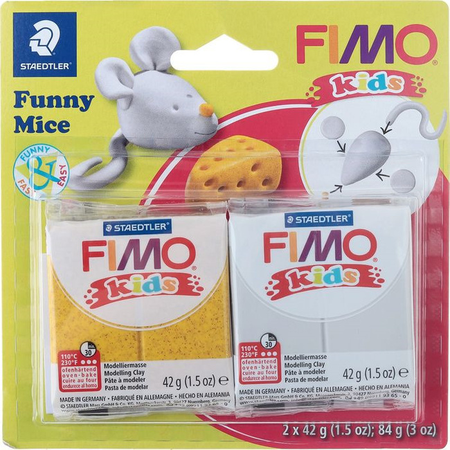 Staedtler FIMO Kids kits funny mice