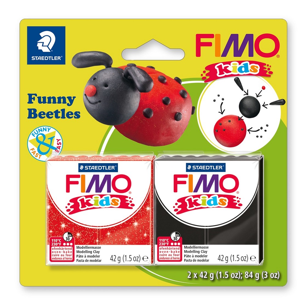 STAEDTLER FIMO Kids kits funny beatles