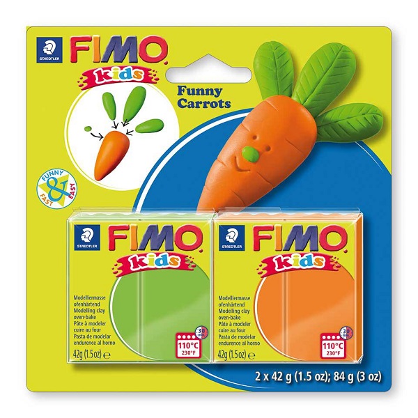STAEDTLER FIMO Kids kits funny carrots
