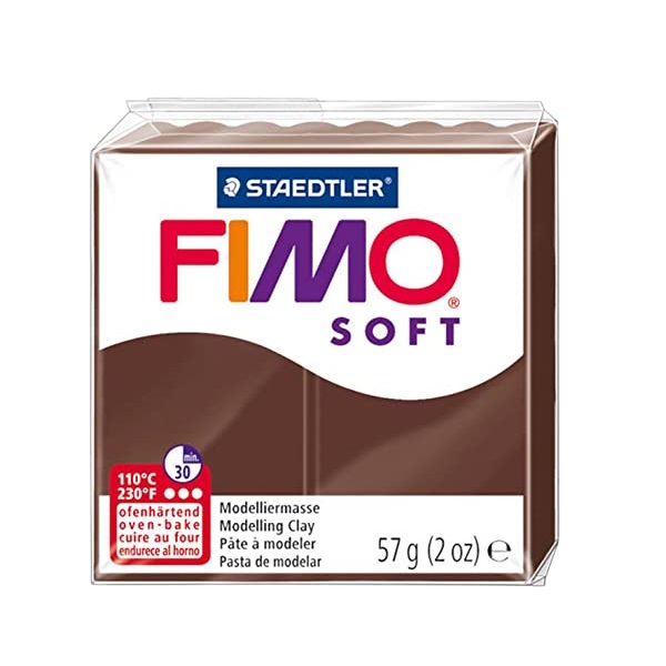 Staedtler Mod. clay Fimo soft chocolate 57g