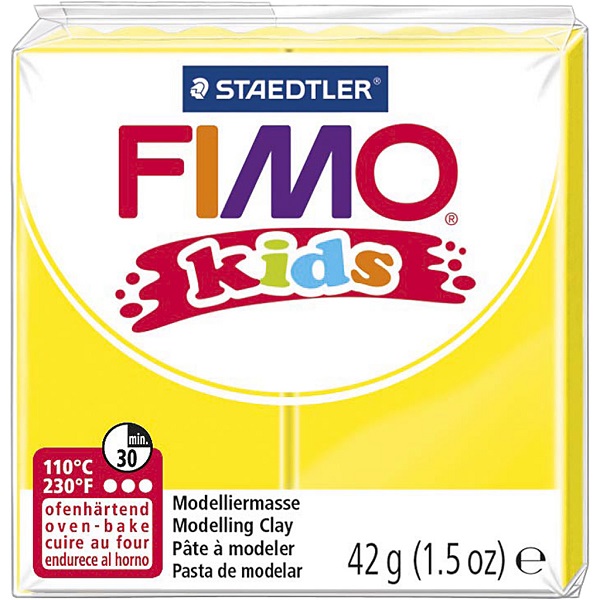 Staedtler Mod. clay Fimo kids yellow 42g