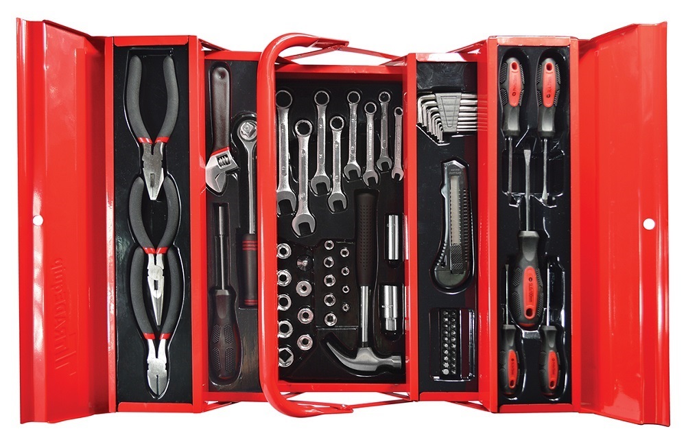 Tradequip Toolbox Kit – 70 Pieces