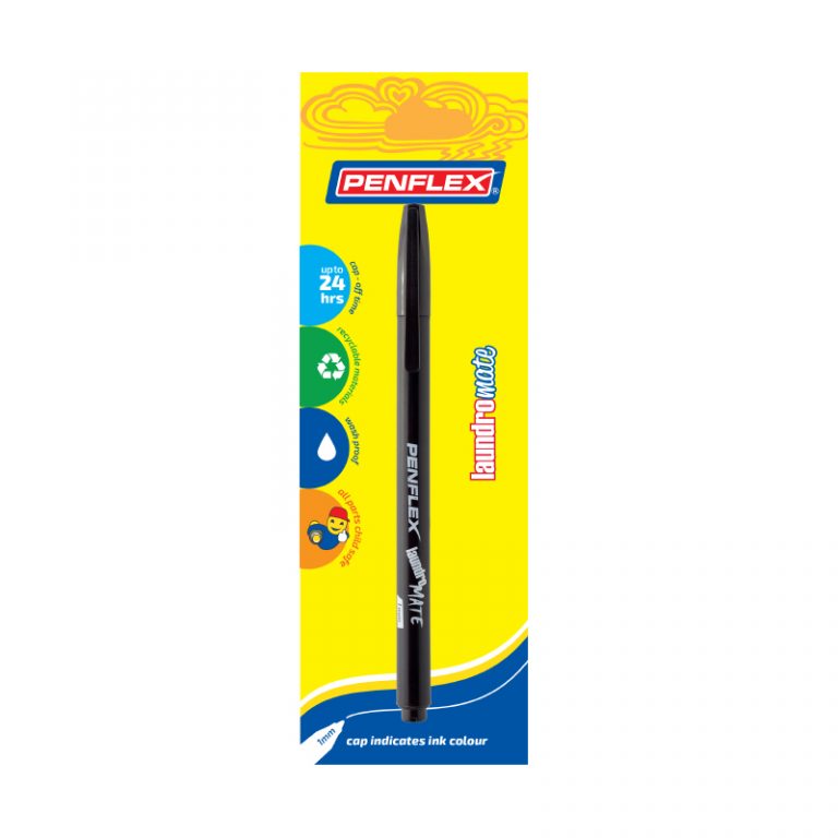 Penflex Laundromate Laundry Marker Box-10 Black