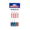 Penflex FC 15 Flipchart Markers Wallet-4 Assorted Penflex FC 15 Flipchart Markers Wallet-4 Assorted