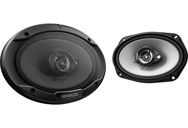Kenwood KFC-S6966 6″x9″ Flush Mount 3-way 2-Speaker System