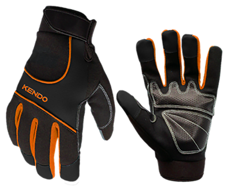 Kendo Palm Glove – Synthetic Leather Polyurethane Coated (Size: Medium)