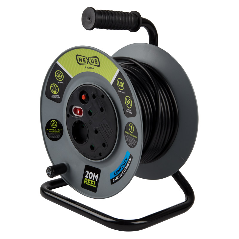 Nexus Extension Reel Plastic 10a 20m