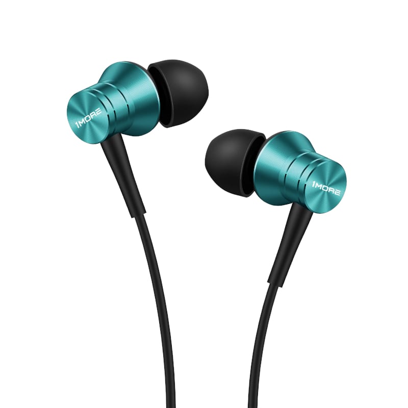 1MORE Classic Piston Fit Wired In-Ear Headphones – Silver – Blue