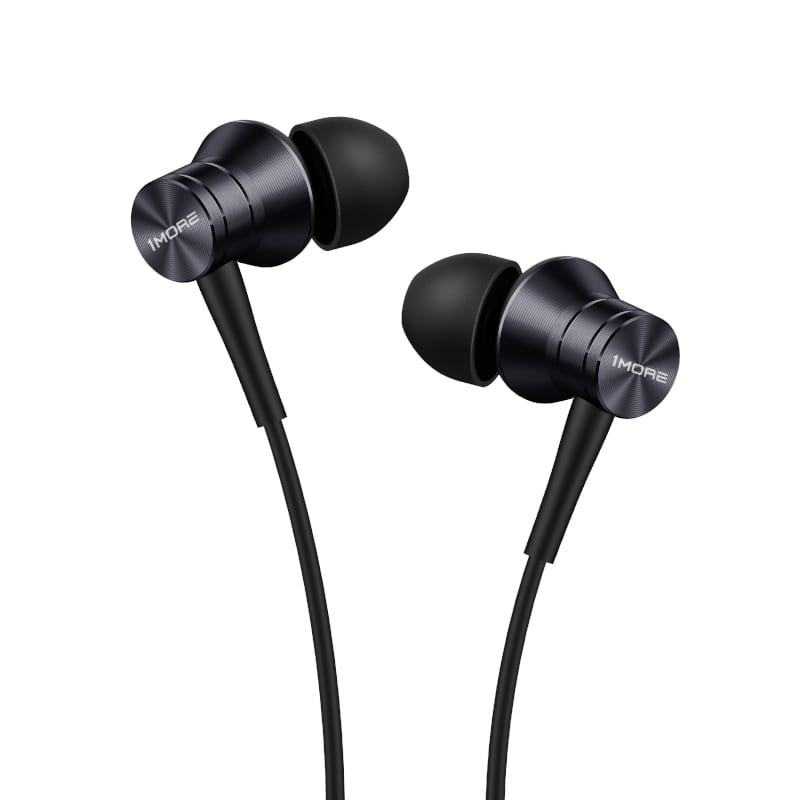 1MORE Classic Piston Fit Wired In-Ear Headphones – Silver – Grey
