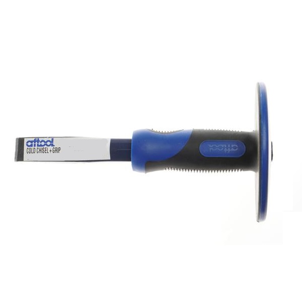 Aftool Cold Chisel with Hand Guard Grip 250mm x 25mm