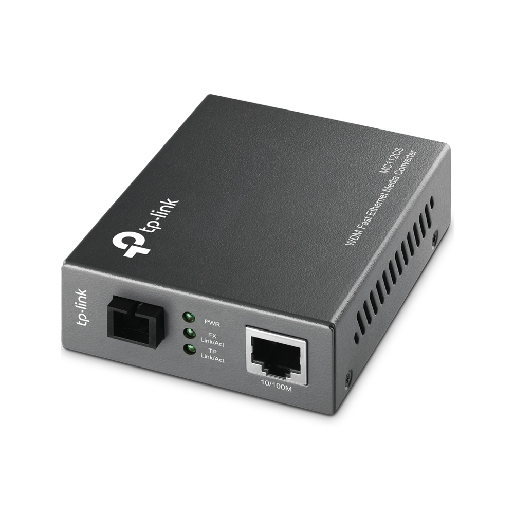 TP-Link TL-MC112CS RJ45 Single Mode Fiber Converter