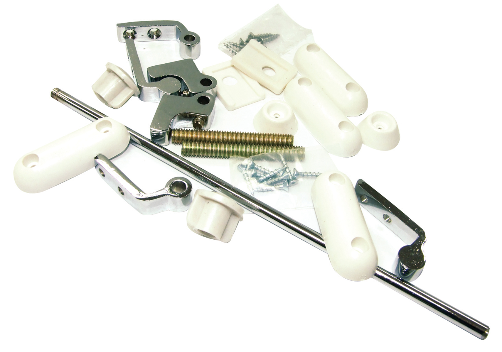 Toilet Seat Hinge Set – Chrome Plated
