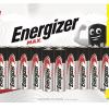 Energizer 1.5v MAX Alkaline AA Battery Card 12 Energizer 1.5v MAX Alkaline AA Battery Card 12
