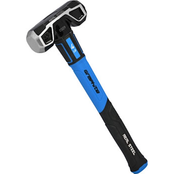 Hammer Sledge/Cross Strike 1.8Kg 4Lb Graph. Handle Real Steel