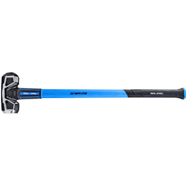 Hammer Sledge Cross Strike 5.4Kg 12Lb Graph. Handle 900Mm Real Steel